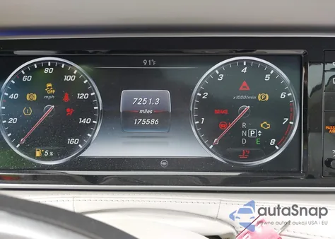 2015 Mercedes-Benz S 550 from USA, damaged, VIN WDDUG8CB4FA113791